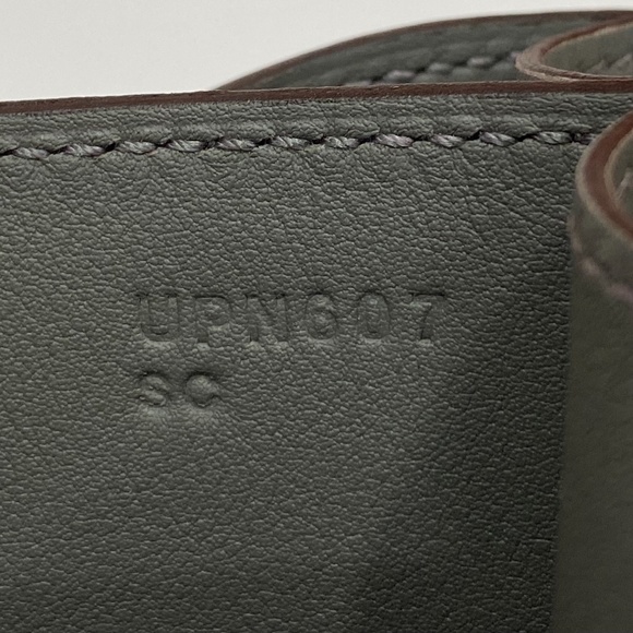 2023 Hermès CONSTANCE 18 MINI MIRROR GREY GRIS MEYER VEAU SWIFT LEATHER BAG GHW - Picture 15 of 16